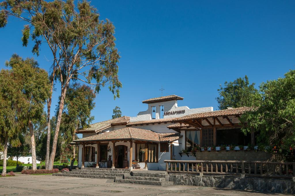 Hotel Hacienda Abraspungo ريوبامبا المظهر الخارجي الصورة